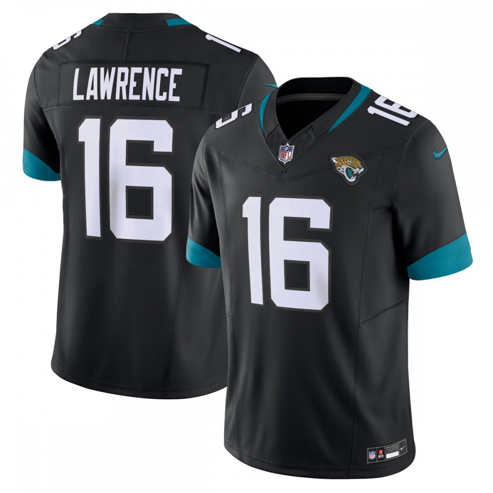 Trevor Lawrence Jacksonville Jaguars Nike Vapor F.U.S.E. Limited Jersey - Black-GridironStore